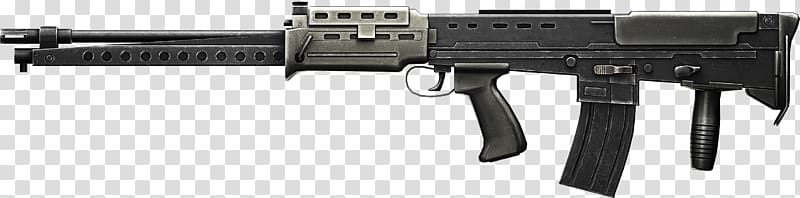German Sport Guns GSG-5 Weapon Rifle Firearm, machine gun transparent background PNG clipart