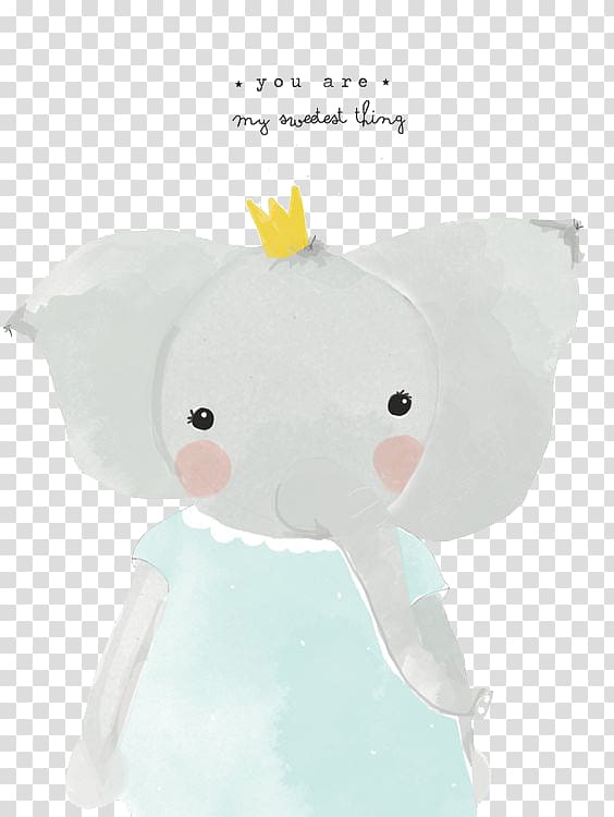 elephant , Elephant Crown Vecteur, Elephant Princess transparent background PNG clipart