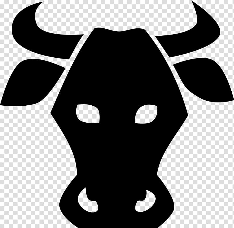 Ox Texas Longhorn Silhouette Drawing , cow transparent background PNG clipart