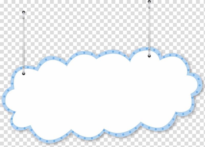 hanging clouds transparent background PNG clipart