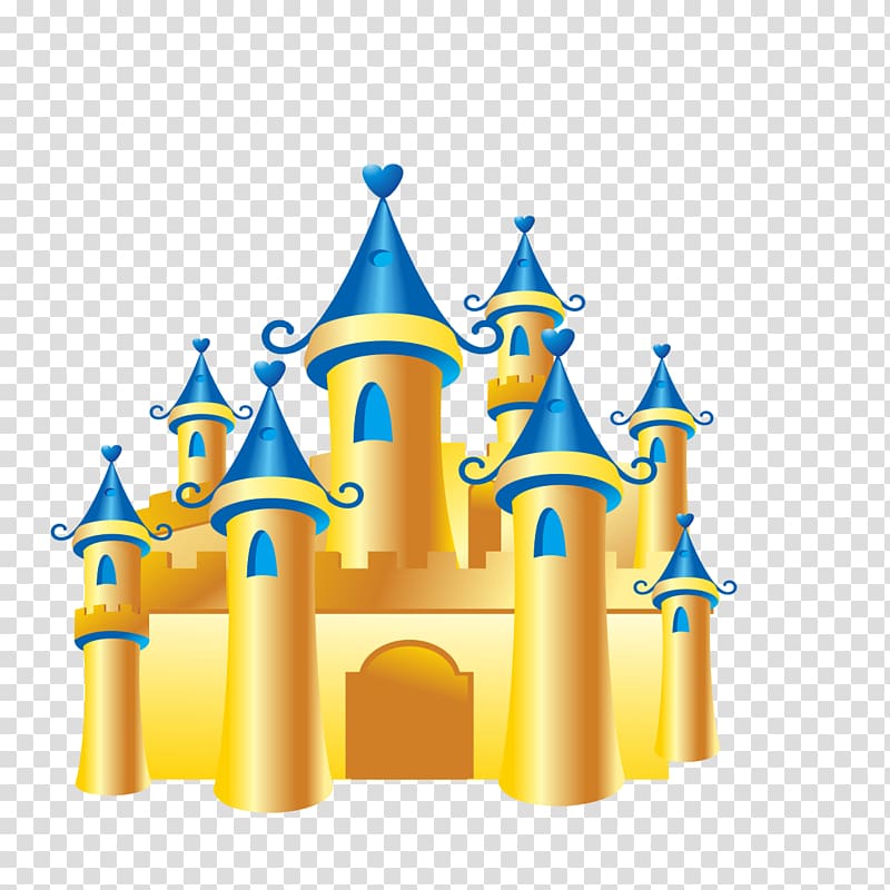 Castle Gratis Golden Castle Transparent Background Png Clipart Hiclipart