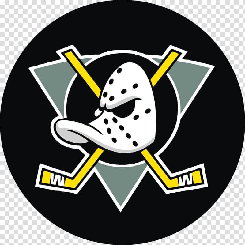 Anaheim Ducks National Hockey League The Mighty Ducks T-shirt Logo, duck logo transparent background PNG clipart