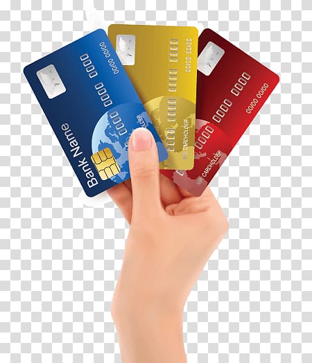 person holding three credit cards, Credit card Payment Bank Finance, credit card transparent background PNG clipart