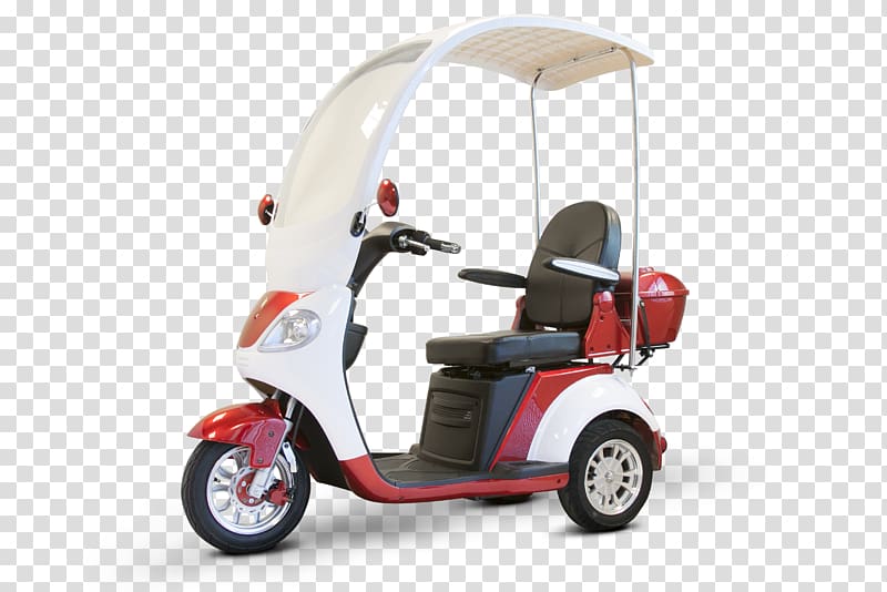 Electric motorcycles and scooters Electric vehicle Car Three-wheeler, scooter transparent background PNG clipart