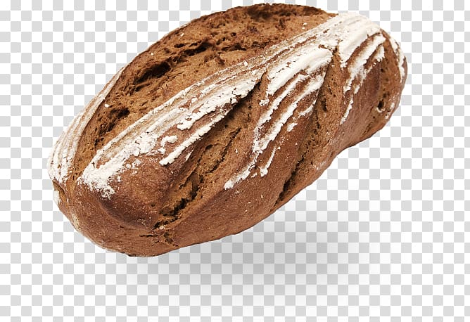 Rye bread Pumpernickel German cuisine Sourdough Brown bread, bread transparent background PNG clipart