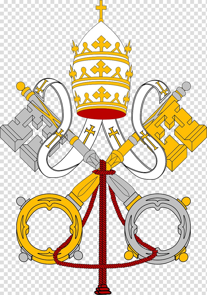 Coats of arms of the Holy See and Vatican City St. Peter\'s Basilica Flag of Vatican City Coat of arms, Church transparent background PNG clipart
