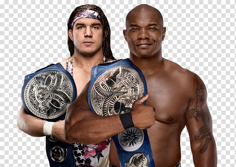 Shelton Benjamin Chad Gable WWE SmackDown Tag Team Championship Clash of Champions (2017), others transparent background PNG clipart