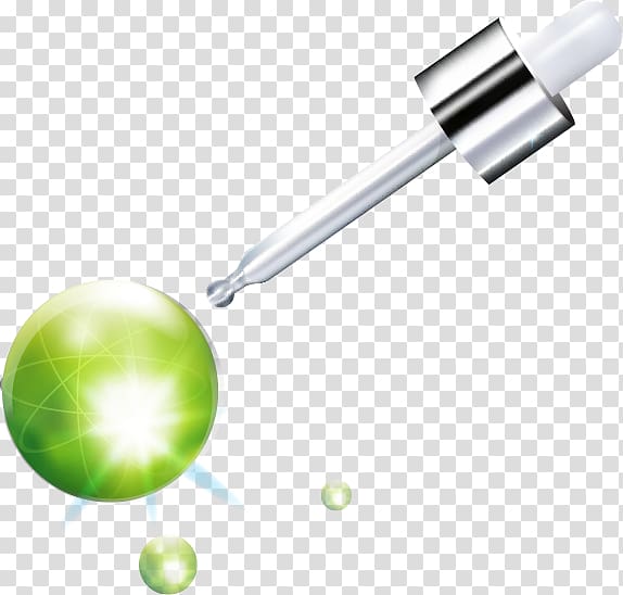 Essential oil Drop, Dew drops green makeup transparent background PNG clipart