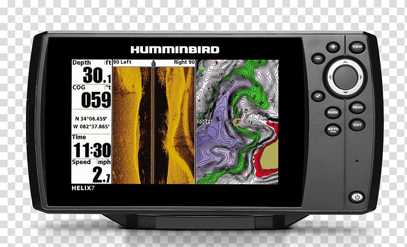 Fish Finders GPS Navigation Systems Global Positioning System Transducer GPS navigation software, humminbird transparent background PNG clipart