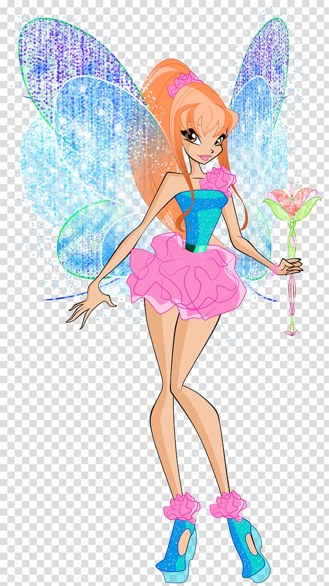 Bloom Fairy Stella Mythix Fan art, Fairy transparent background PNG clipart