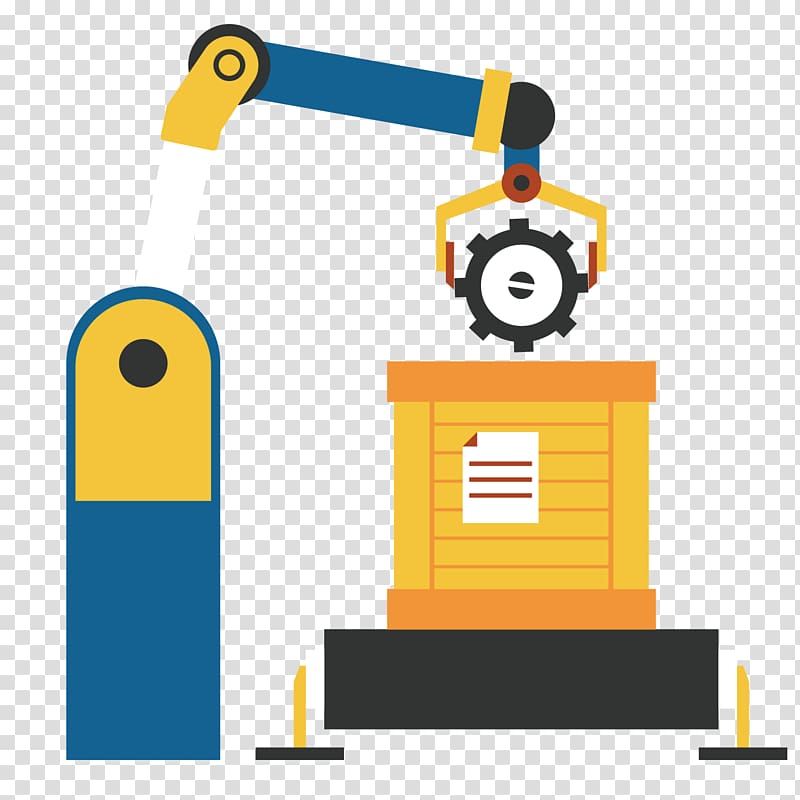 Robotic arm Euclidean , Mechanical arm at work transparent background PNG clipart