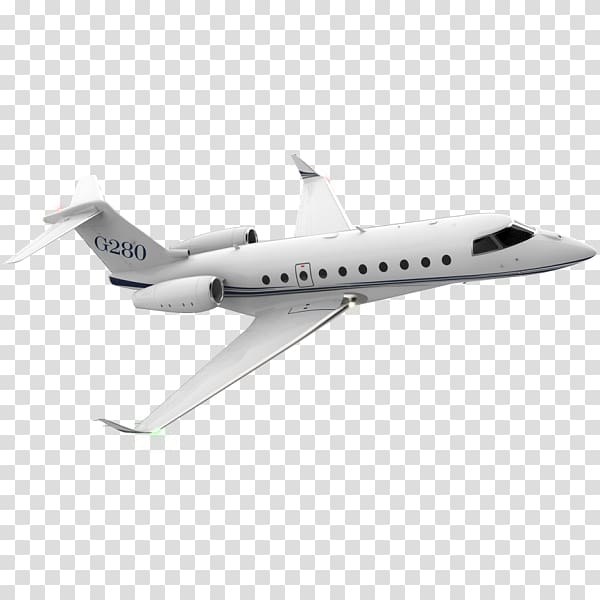 Business jet Gulfstream G280 Gulfstream G650 Gulfstream G500/G550 family Aircraft, aircraft transparent background PNG clipart