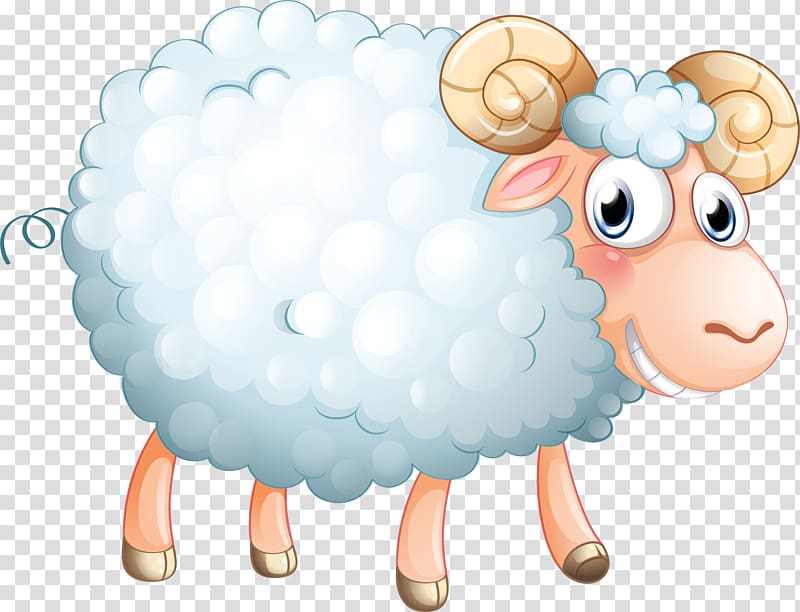 Sheep Drawing , Cartoon sheep transparent background PNG clipart