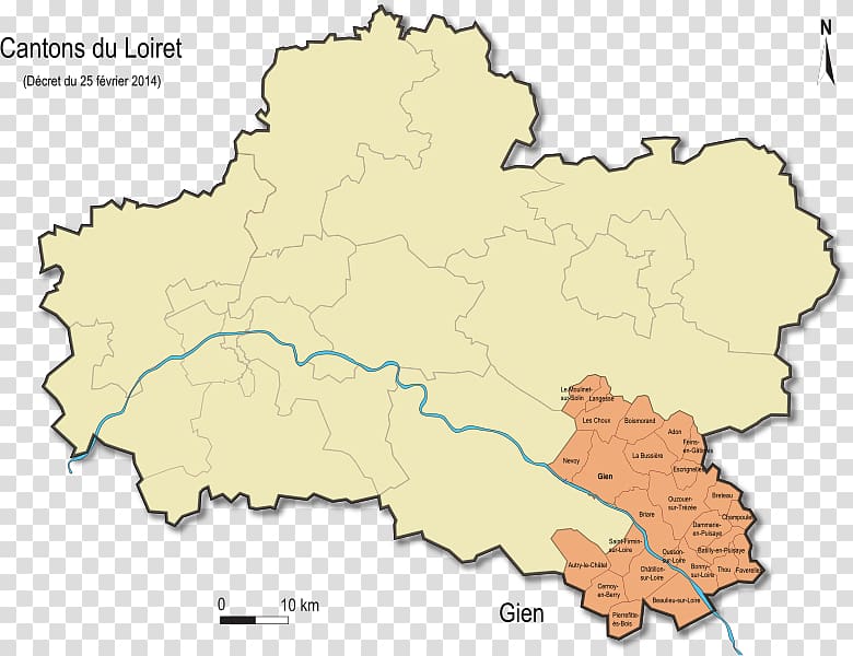 Gien Bellegarde, Loiret canton of Briare Map, gien transparent background PNG clipart