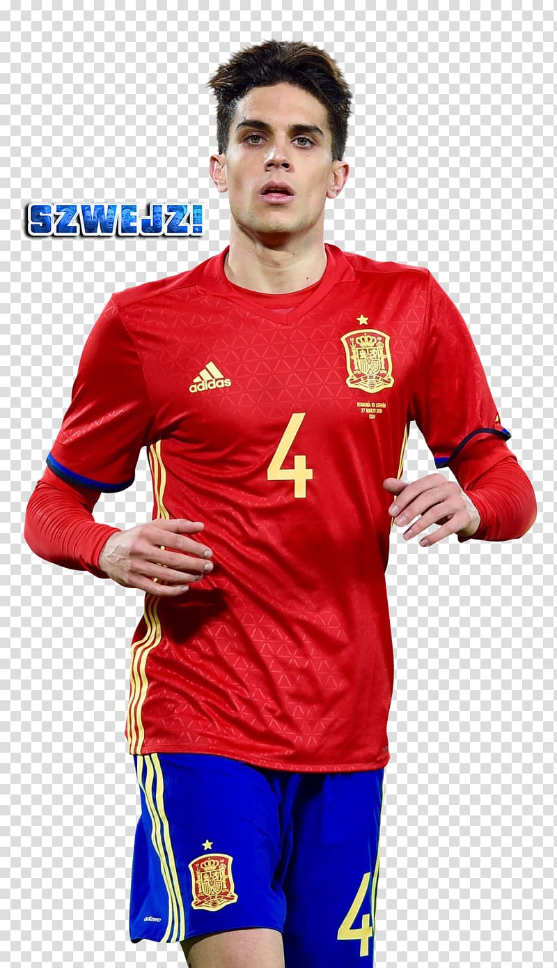 Marc Bartra Spain national football team Jersey Football player Keyword Tool, others transparent background PNG clipart