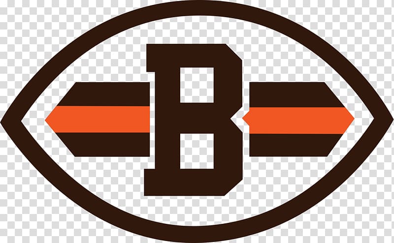 black B logo, Cleveland Browns Logo transparent background PNG clipart