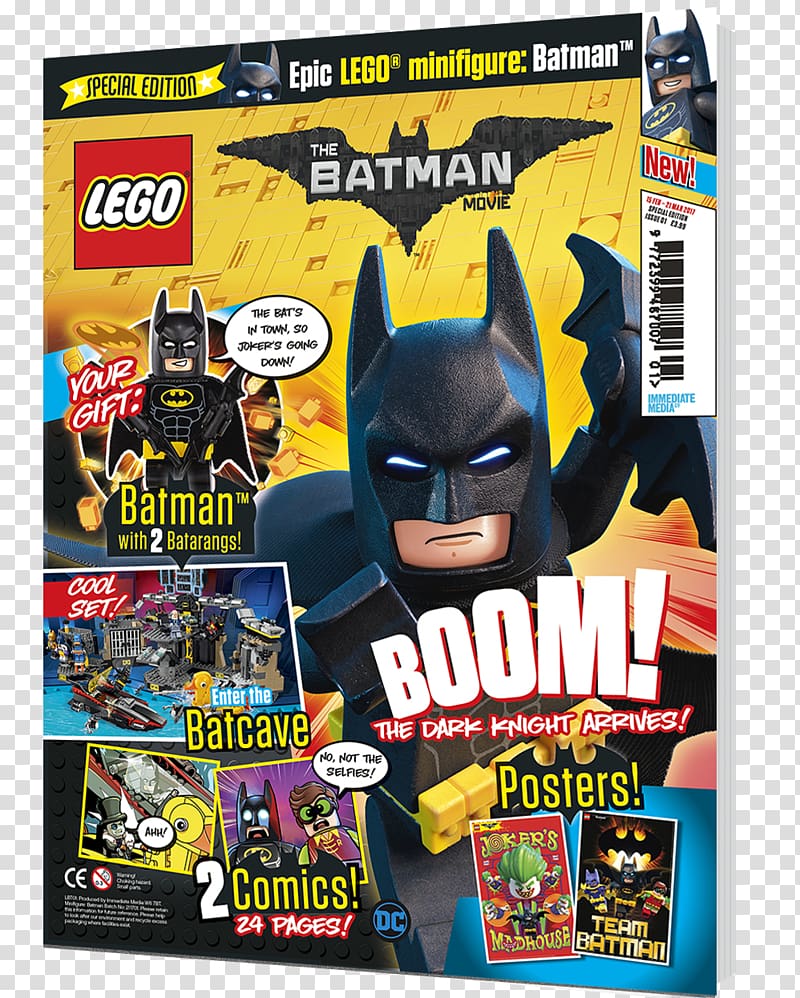 Batman Batgirl Film LEGO Magazine, lego friends logo transparent background PNG clipart