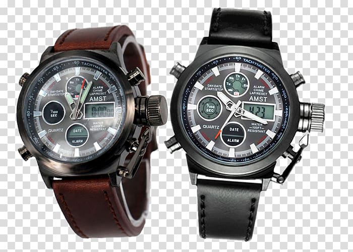 Quartz clock Watch Water Resistant mark Strap, watch transparent background PNG clipart