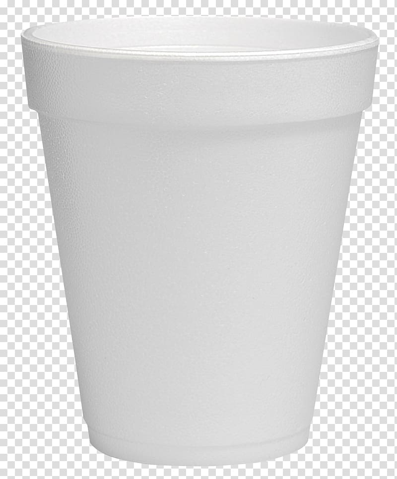 white disposable cup, Lid Plastic Flowerpot Cup White, Plastic Cup transparent background PNG clipart