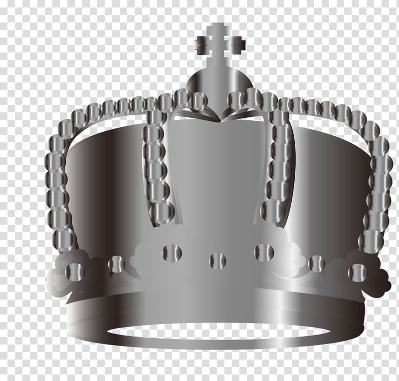 Silver, Silver Crown transparent background PNG clipart