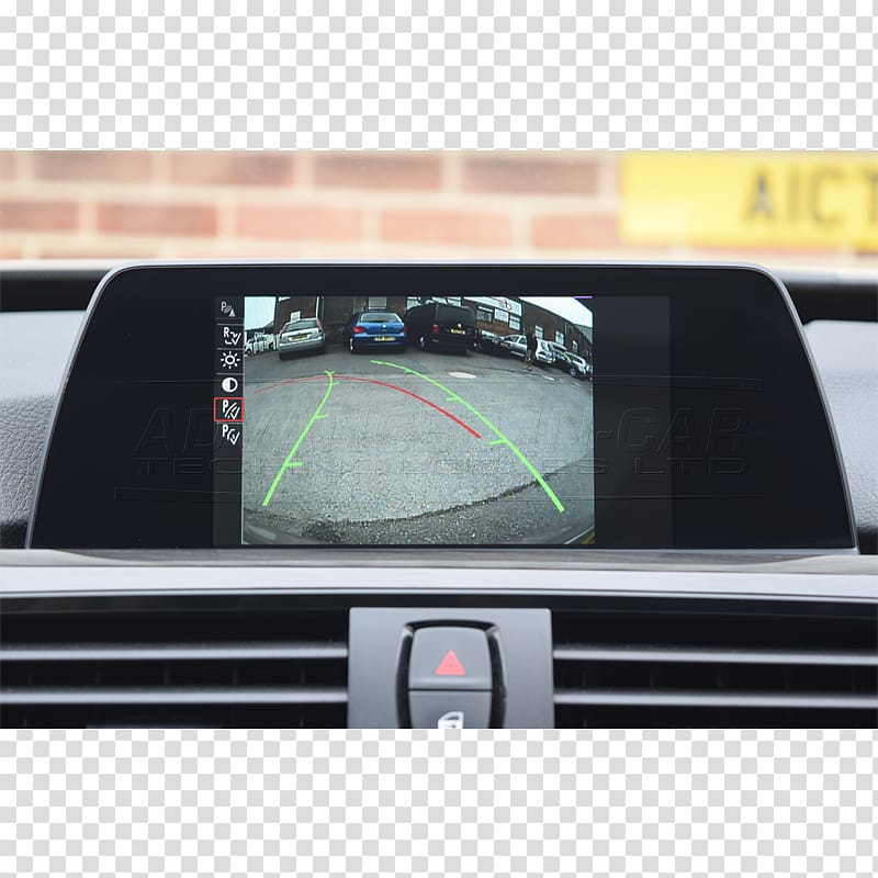 Car BMW 3 Series Luxury vehicle Rear-view mirror, camera screen transparent background PNG clipart