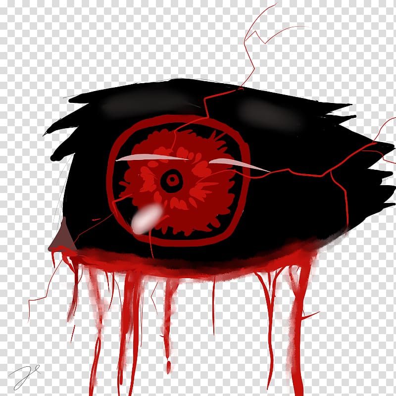bleeding eye illustration, Tokyo Ghoul Eye Anime Organ, ghoul transparent background PNG clipart