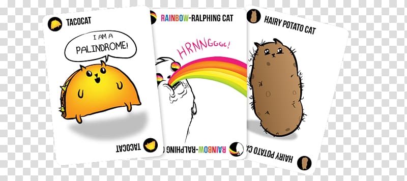 Exploding Kittens Card game Board game Set, kitten transparent background PNG clipart
