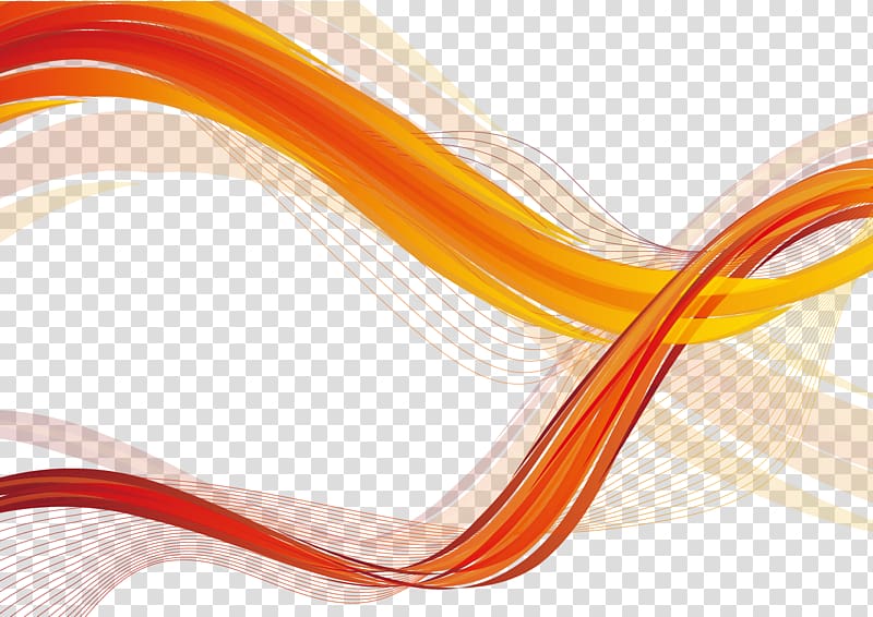 Curve , Red-orange curve transparent background PNG clipart