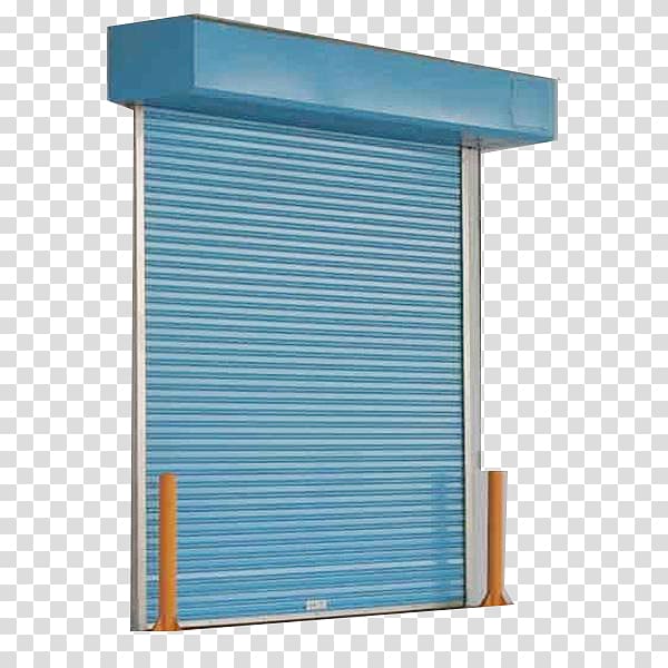 Window shutter Door, Blue material shutter door material transparent background PNG clipart