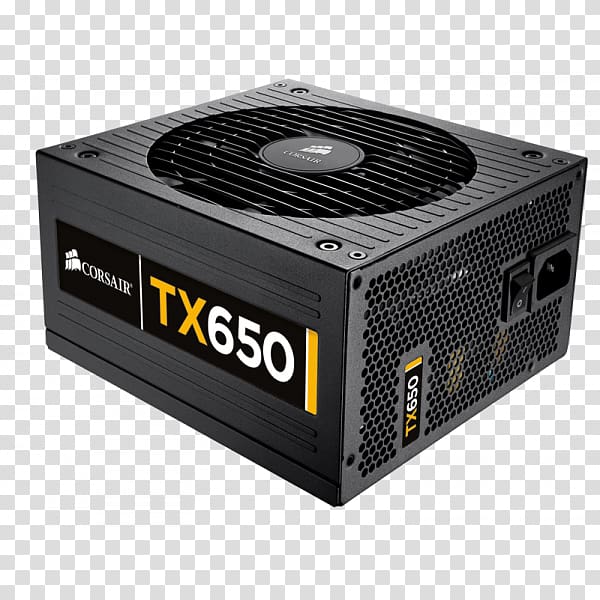 Power supply unit 80 Plus Corsair Components Dell Power Converters, Corsair Components transparent background PNG clipart