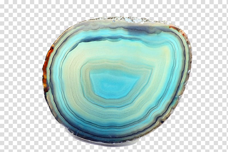 Blue Palette Color scheme Art, Agate stone transparent background PNG clipart