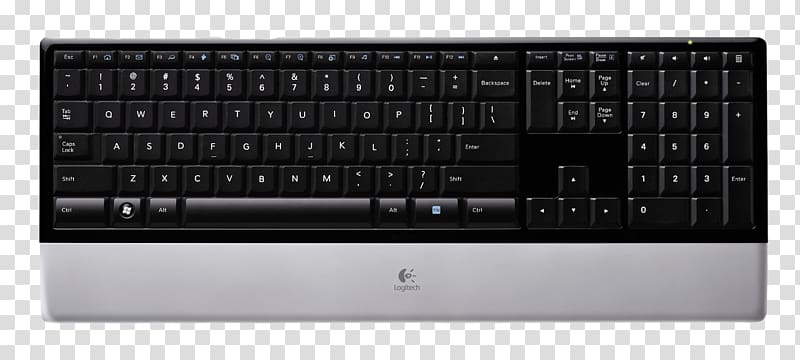 Computer keyboard Logitech G15 Laptop, Classic style keyboard Creative transparent background PNG clipart
