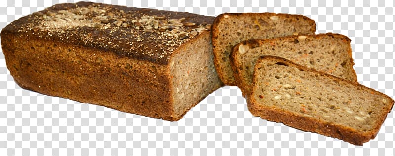 Graham bread Rye bread Pumpernickel Banana bread Zwieback, bread transparent background PNG clipart
