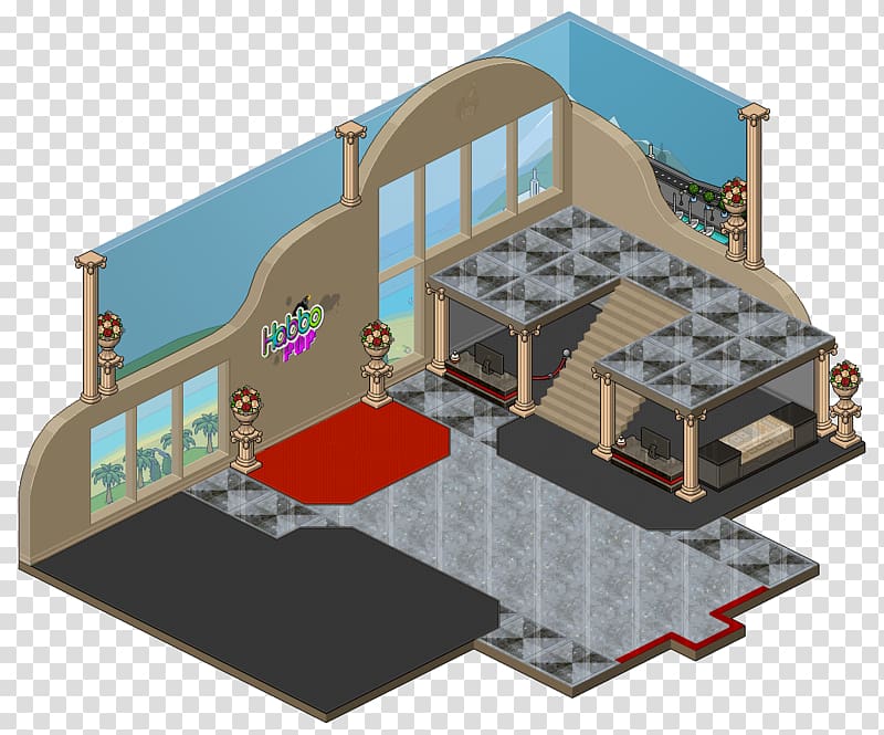 Habbo Lobby Room, lght transparent background PNG clipart