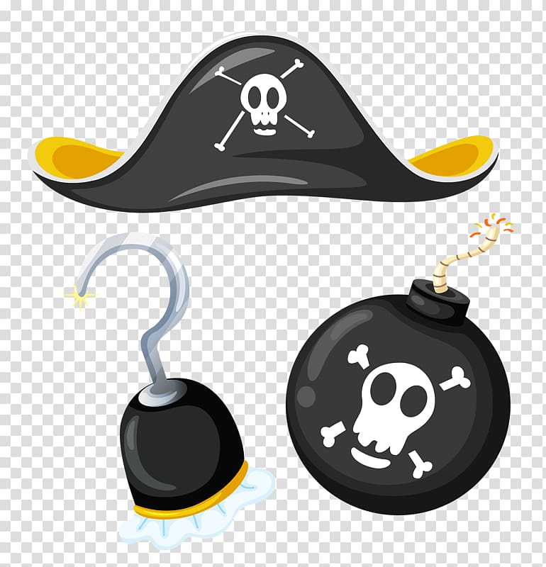 Piracy , Linked to grenade transparent background PNG clipart