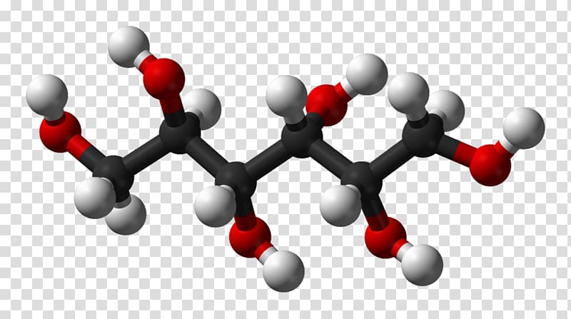 Molecule Sorbitol Chemical formula Glucose Atom, chemical molecules transparent background PNG clipart