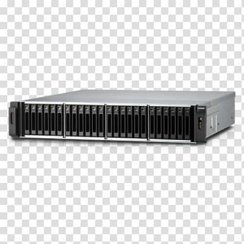Network Storage Systems Serial Attached SCSI QNAP Systems, Inc. Hard Drives Computer Servers, diadema transparent background PNG clipart
