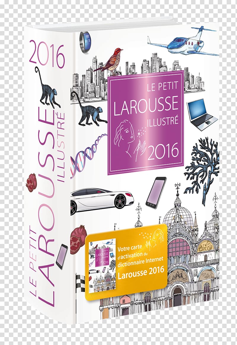 Le Petit Larousse Illustr 2014 Petit Robert Éditions Larousse Dictionary, 3d font transparent background PNG clipart