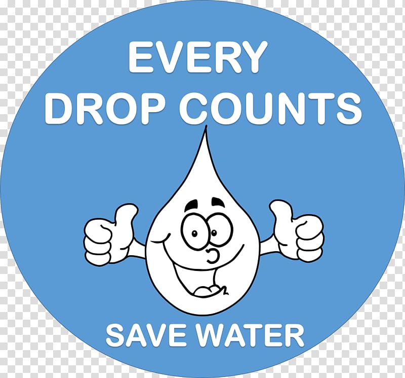 Water efficiency Water conservation , Save Water transparent background PNG clipart
