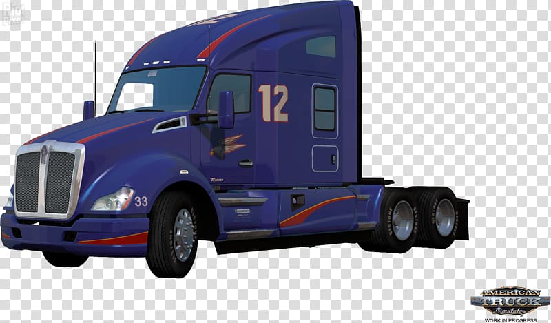 American Truck Simulator Car Video game, truck transparent background PNG clipart