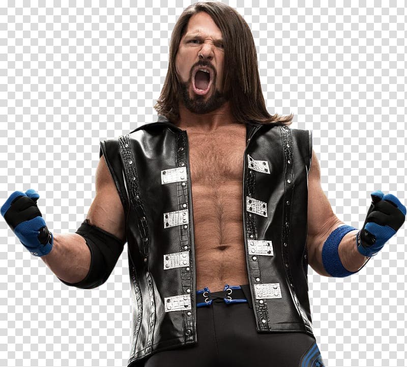 A.J. Styles WrestleMania 34 WWE Championship WWE Raw, wwe transparent background PNG clipart