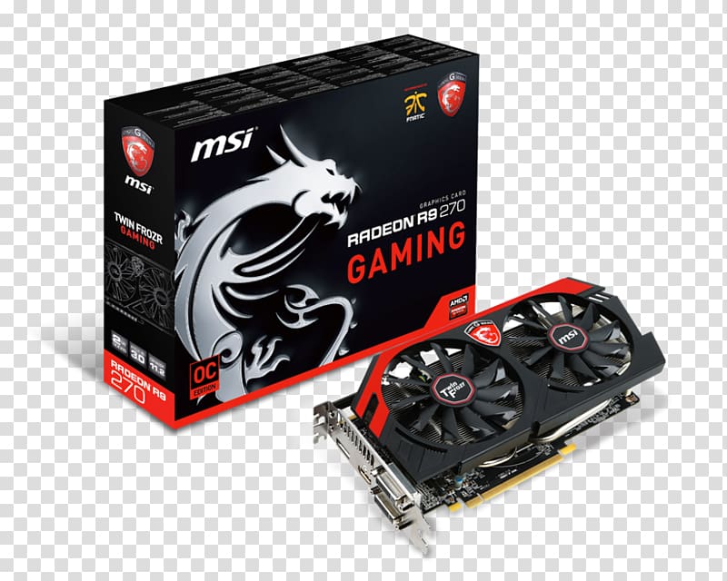 Graphics Cards & Video Adapters AMD Radeon R9 290X GDDR5 SDRAM, Graphic Card transparent background PNG clipart