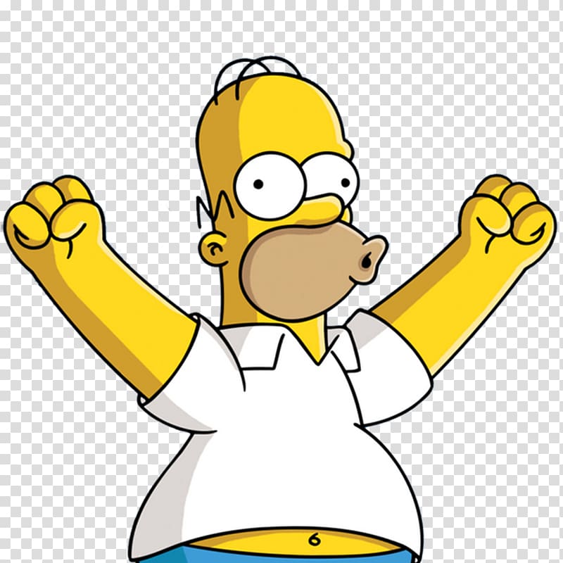 Homer Simpson , Homer Simpson Animation YouTube Internet meme, happy feet transparent background PNG clipart