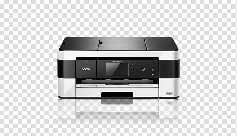 Multi-function printer Inkjet printing Brother Industries, printer transparent background PNG clipart