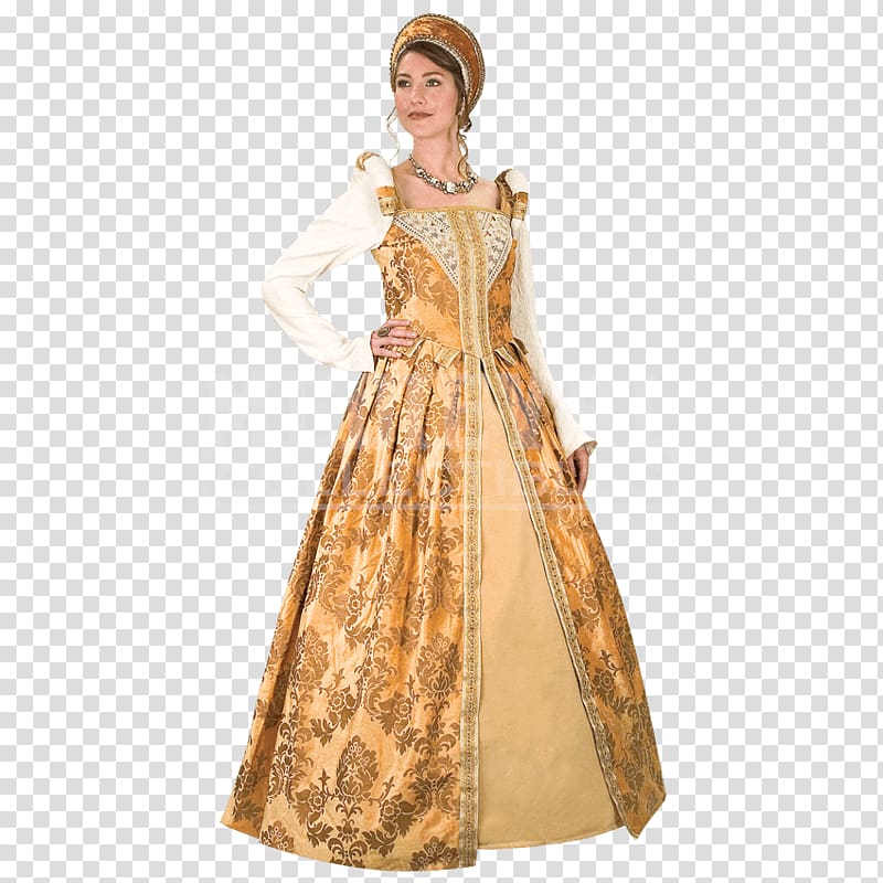 Renaissance Middle Ages Clothing Gown Wedding dress, dresses transparent background PNG clipart
