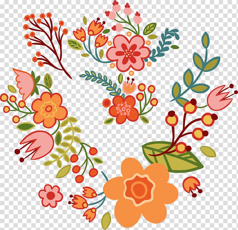Floral design Flower , Floral Art Deco word transparent background PNG clipart