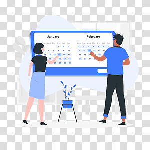 illustration, Date picker, calendar, date, planner, organize, app, user, choice transparent background PNG clipart thumbnail