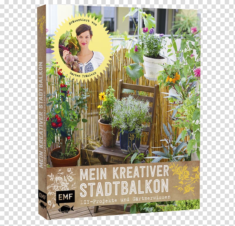Mein kreativer Stadtbalkon: DIY-Projekte und Gärtnerwissen präsentiert vom Garten Fräulein Gardening Creativity Balcony, microgreens transparent background PNG clipart