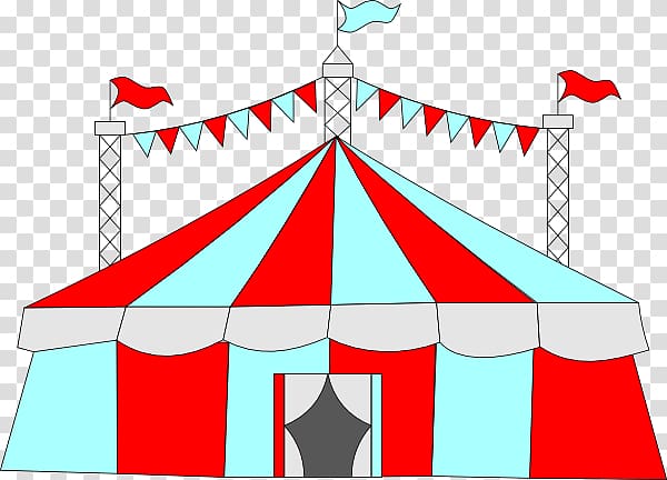 graphics Circus , big tent with flags transparent background PNG clipart