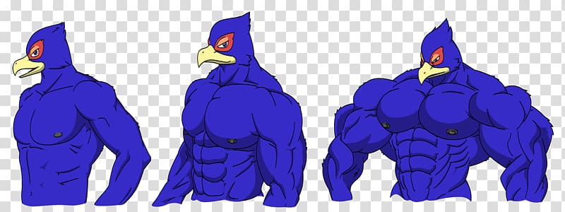 Falco Lombardi Star Fox Line art Muscle, falcon transparent background PNG clipart